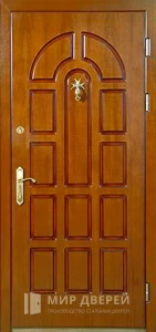 Дверь входная металлическая с открыванием во внутрь №15 внешняя - фото