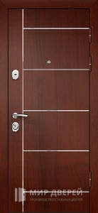 Уличная дверь с виноритом №24 внешняя - фото