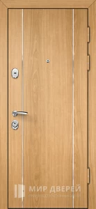 Наружная входная дверь с МДФ панелями №16 внешняя - фото