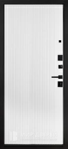 Входная металлическая дверь в квартиру №3 внутренняя - фото