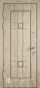 Нестандартная дверь с молдингами и виноритом №19 внутренняя - фото