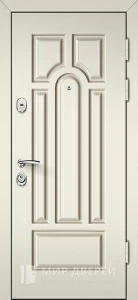 Металлическая дверь с открыванием во внутрь №9 внешняя - фото