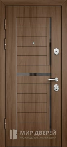 Входная дверь покрытая шпоном №19 внутренняя - фото