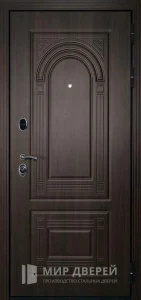 Дверь входная металлическая в дом №33 внешняя - фото