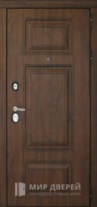 Бюджетная входная дверь в квартиру №5 внешняя - фото