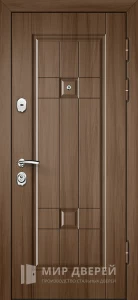 Шпоновая стальная дверь №21 внешняя - фото